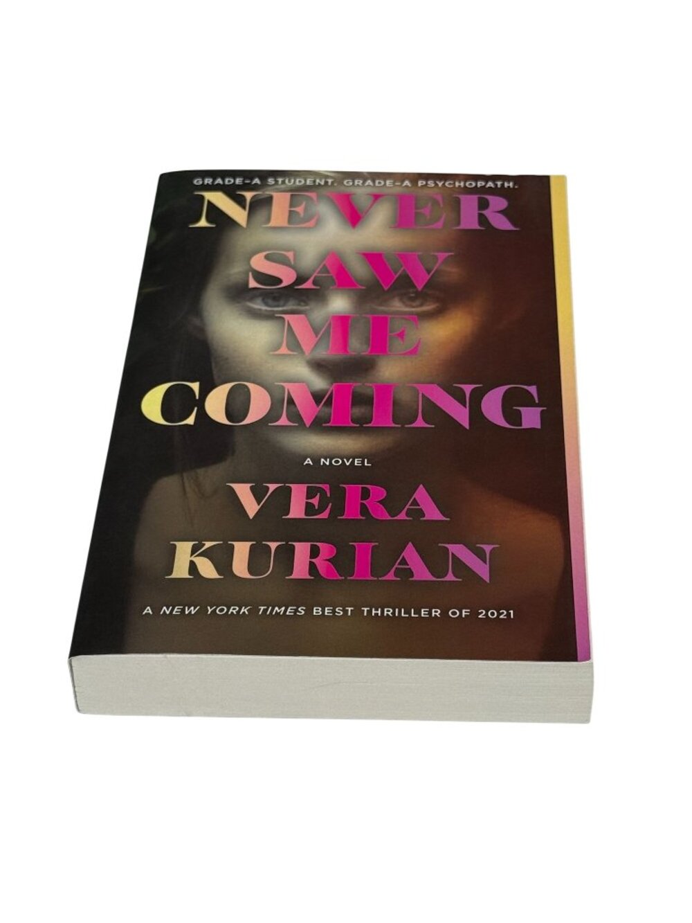 Never Saw Me Coming Vera Kurian Psychological Thriller Suspense Paperback